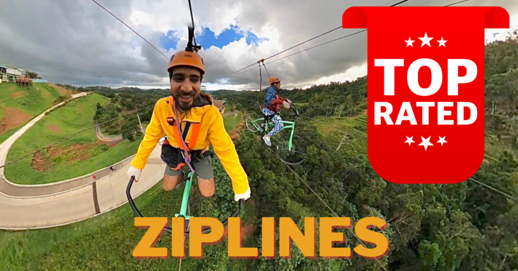 Toro Verde Adventure Park Zipline Tour in Puerto Rico
